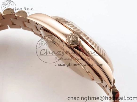 President Date JDF Stick Dial on V3 Steel 904L Bracelet Weight) RG Day (Gain 40 RG VR3255 0116